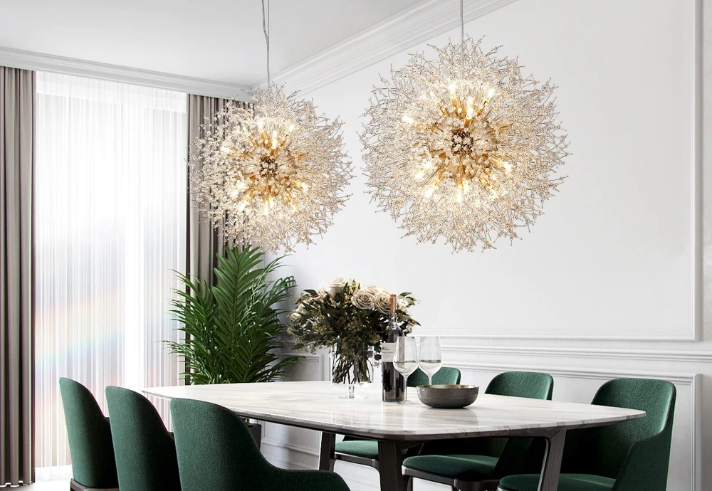 high ceiling crystal chandelier